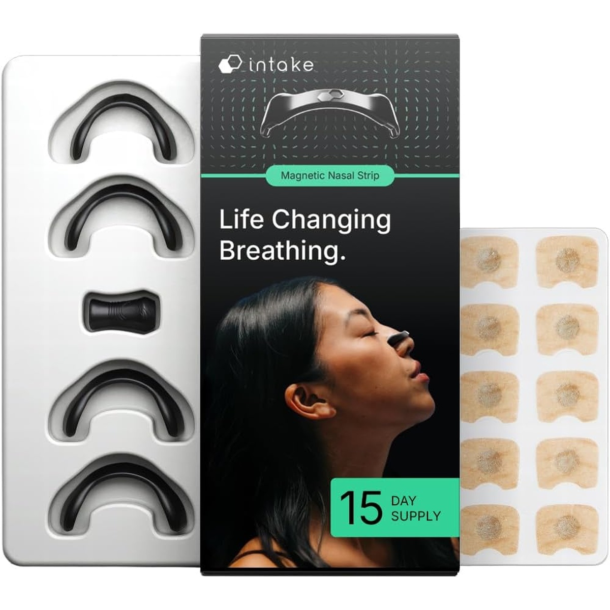 Intake Breathing Nasal Strip Starter Kit